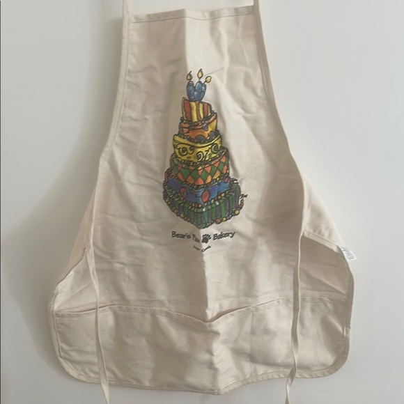 Bear's Paw Bakery Apron with Colorful Cake Design jasper alberta - Picture 2 of 7